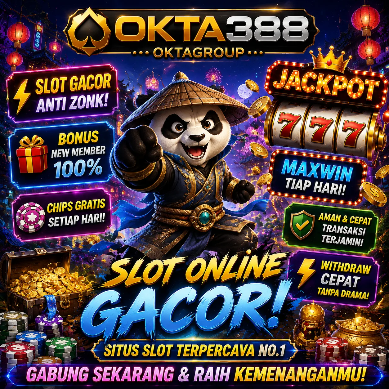 OKTA388 💫 Bukan Sekadar Platform Online, Ini Era Baru Hiburan Digital in Medan